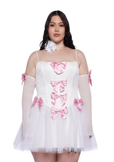 Plus Another Dance Corset Mini Dress