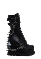 She’s Dangerous Platform Ankle Boots