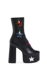 Star Girl Platform Boots