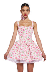 Magic Moves Corset Dress - Floral