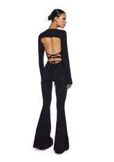 Pitch Open Back Jumpsuit