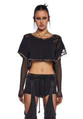 Downbeat Long Sleeve Top