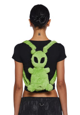 Space Raver Alien Backpack
