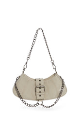 Charged Denim Shoulder Bag