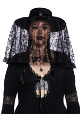Vamp Mysteries Hat With Veil