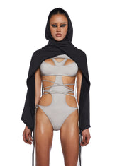 Downbeat Hooded Scarf