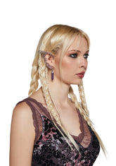 Elfish Amethyst Ear Cuffs