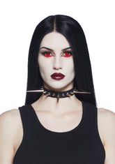 Sinful Spiked Choker