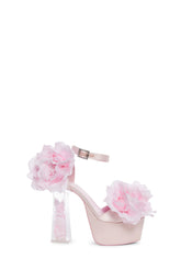 Two To Tango Platform Heels - Pink