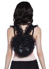 Bewitched Temptation Heart Mini Backpack