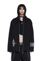 Don’t Ever Judge Me Trucker Jacket