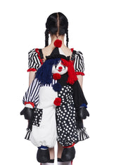 Legit Funny Clown Backpack - Black/White
