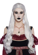 Faire Fables Renaissance Wig - White