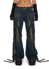 Hardcore Happiness Wide Leg Jeans