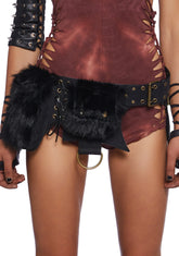 Mojave Dreams Utility Belt - Black Fur