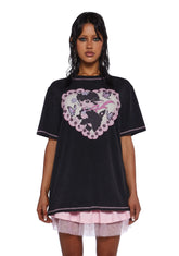 Too Cute To Care Graphic Tee