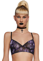 Darkened Dreams Mesh Bra