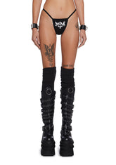 Sinner Graphic Thong