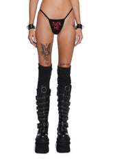 Direct Order Graphic Thong