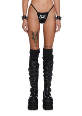 Safe Word Graphic Thong