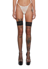 Heartless Lust Lace Thong - Ivory