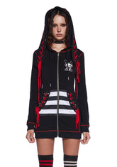 Jack Zip-Up Hoodie Dress