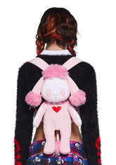 Roxie Poodle Plush Backpack