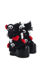Snuggle Wonderland Platform Boots - Skelanimals