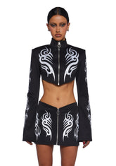 Night Raver Reflective Zip-Up Top