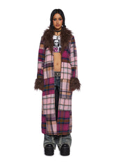 Wildflower Dreams Patchwork Coat - Pink