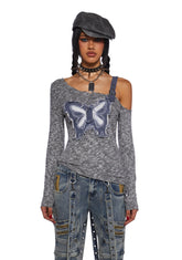 Right Profile Long Sleeve Top