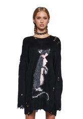 Gutter Princess Intarsia Sweater
