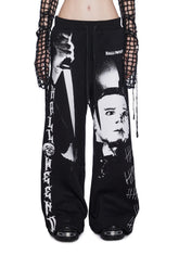 Boogeyman Is Back Wide Leg Sweatpants