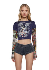 True Love Twofer Long Sleeve Top