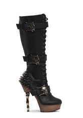 Muerto-2028 Platform Knee High Boots