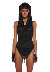 Valley Visions Hooded Top - Black