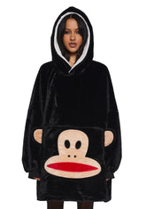 Snuggle Monkey Blanket Hoodie
