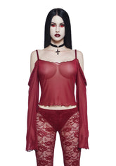 Alluring Secret Chiffon Blouse