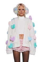 Snuggle Wonderland Hooded Sherpa Jacket