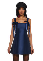 Pixie Stardust Mini Dress - Dark Blue
