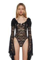 Dazzling Seduction Lace Bodysuit