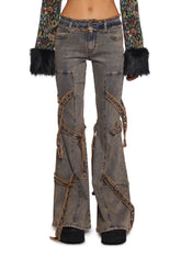 Street Takeover Bondage Denim Pants