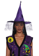 Webbed Magic Witch Hat