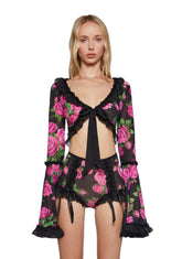 Regal Rose Lingerie Set