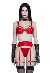 Coffin Lovers Lingerie Set