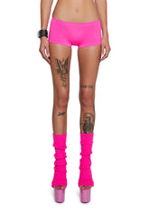 Somebody To Love Rhinestone Boyshorts - Pink