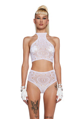 Total Phenomenon Lingerie Set - White