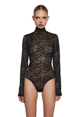 Sultry Provocations Lace Bodysuit