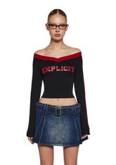 Straight Talk Graphic Long Sleeve Tee