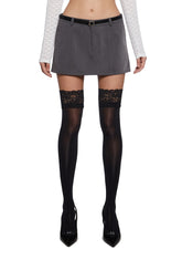 Meredith Suiting Mini Skirt